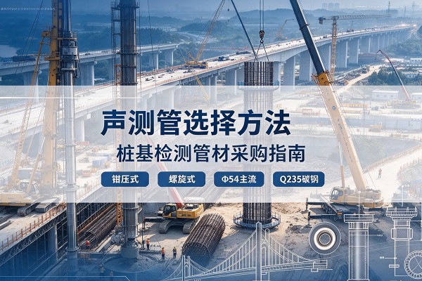 西湖声测管选型标准