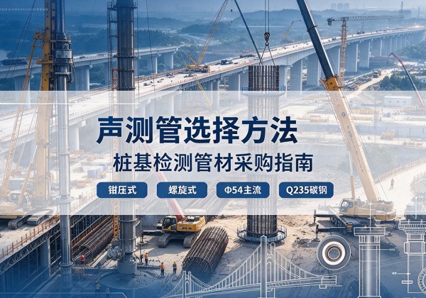 西湖声测管选型标准