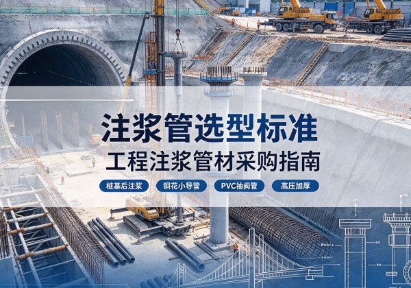 西湖注浆管选型标准